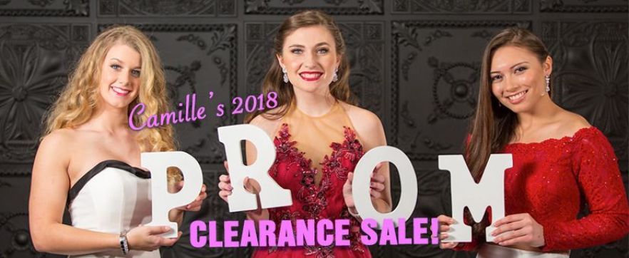 Save Big This Saturday During Our 2018 Prom Clearance Event!. Desktop Image